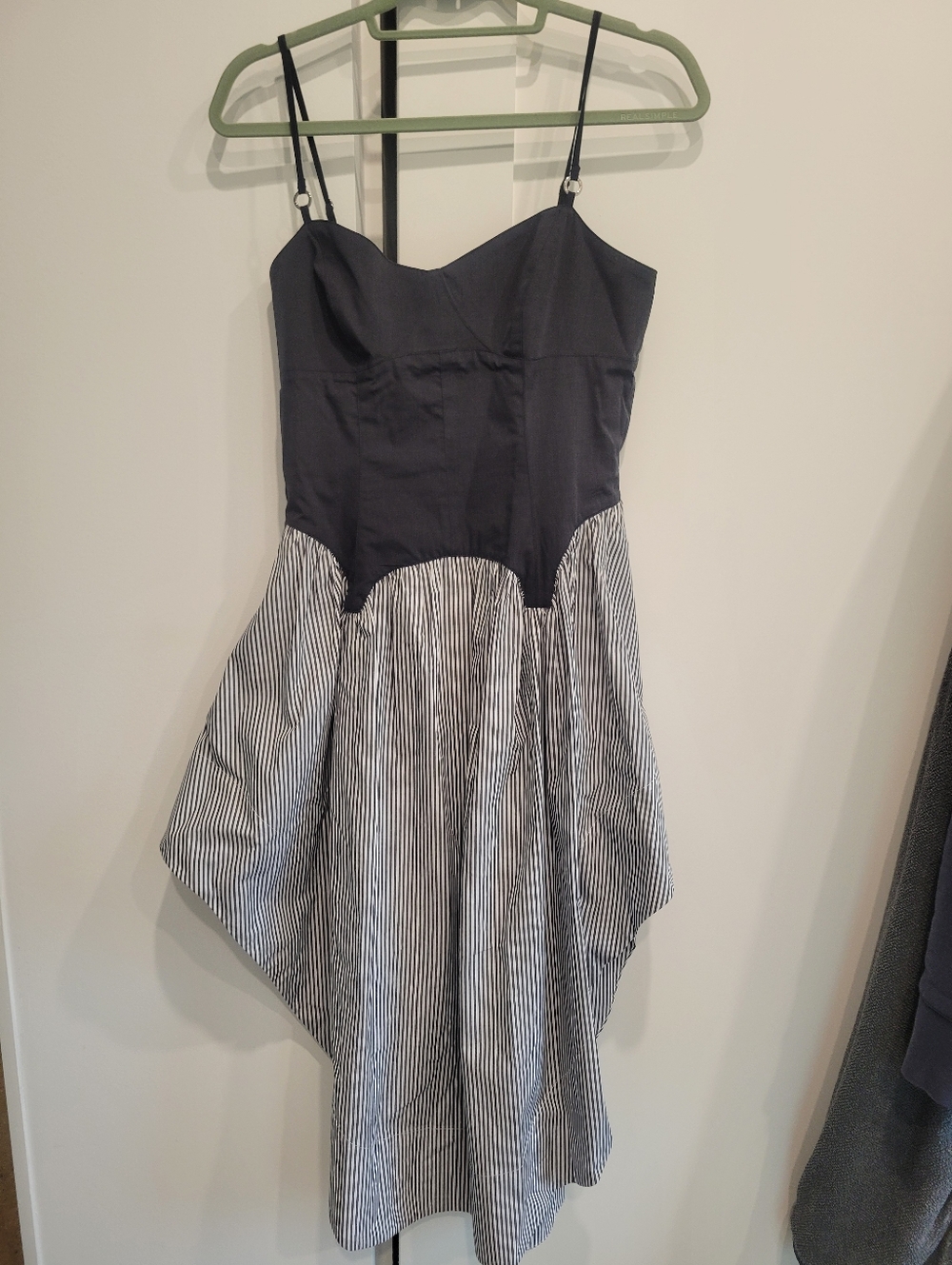Fleur du Mal Poplin Corset dress